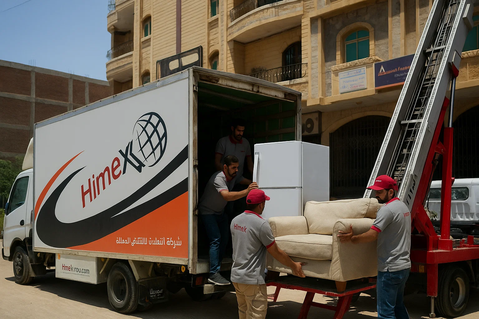 نقل عفش في مدينتي